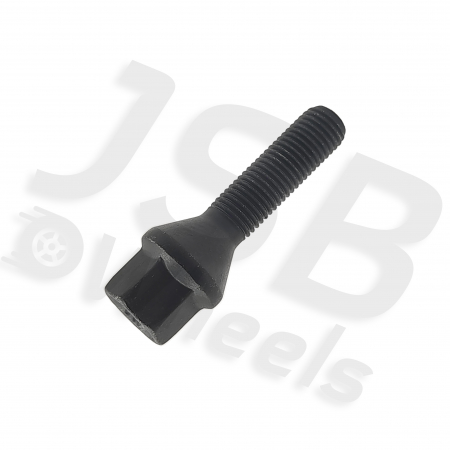 Prezon janta aliaj negru M12x1.5 40 mm