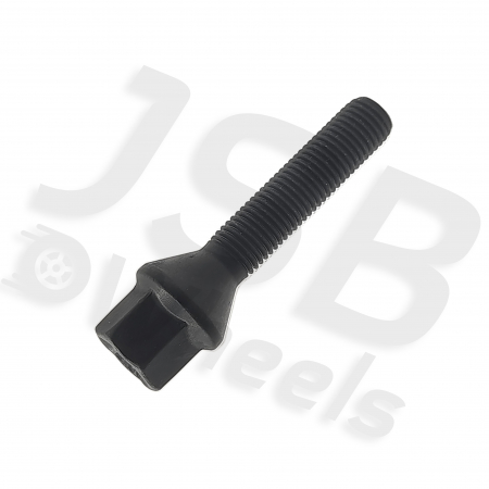 Prezoane - Prezon janta aliaj negru M12x1.5 50 mm