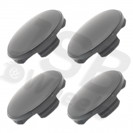 Capace jante - Set capace jante aliaj N07 negru