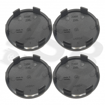 Set capace jante aliaj Z06 negru [1]