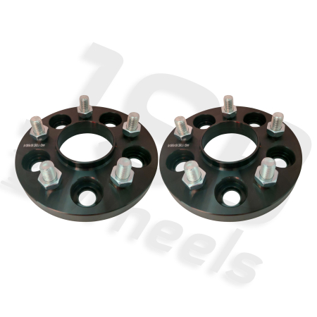 Distantiere - Set distantiere cu prindere dubla 5x108 63.3 mm, grosime 15 mm