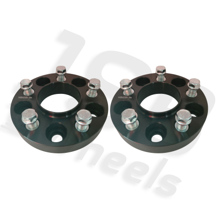 Distantiere - Set distantiere cu prindere dubla 5x120 74.1 mm, grosime 25 mm