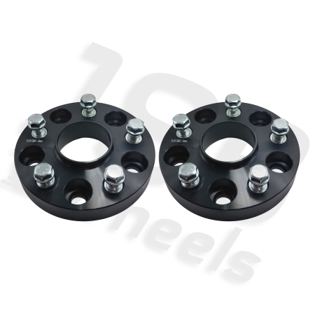 Distantiere - Set distantiere cu prindere dubla 5x120 65.1 mm, grosime 25 mm
