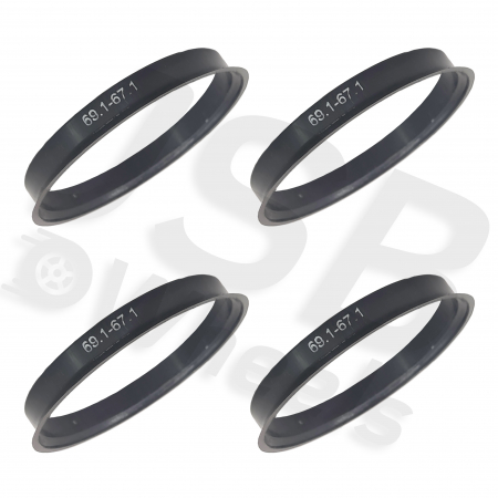 Inele de centrare - Set inele de centrare jante 69.1-67.1 mm