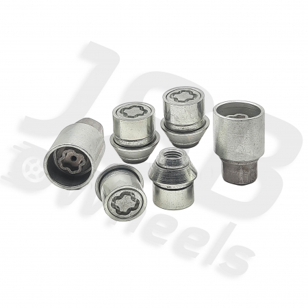 Antifurt roti - Set piulite antifurt Starlock M12x1.5 T2/E cu 2 chei