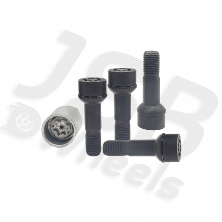 Antifurt roti - Set prezoane antifurt negre Starlock M14x1.5 Z4/E
