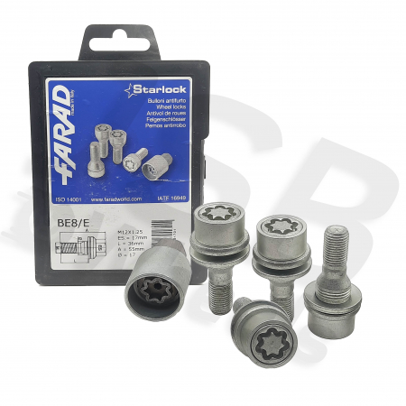 Set prezoane antifurt Starlock M12x1.25 BE8/E [1]