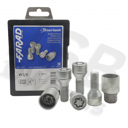 Set prezoane antifurt Starlock M14x1.5 W3/E cu 2 chei [1]