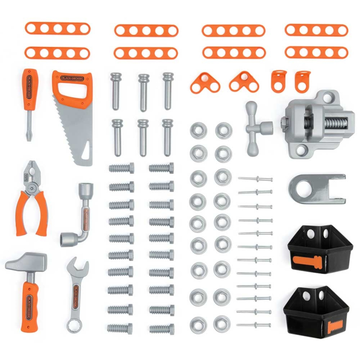 Atelier Smoby Black & Decker Bricolo One cu accesorii [2]