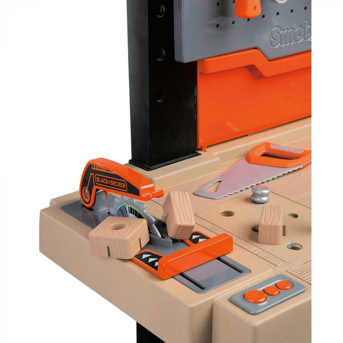 Atelier Smoby Black & Decker Bricolo Ultimate cu accesorii [4]