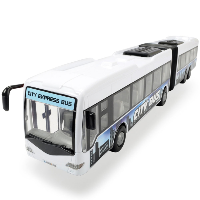Autobuz Dickie Toys City Express Bus alb [1]