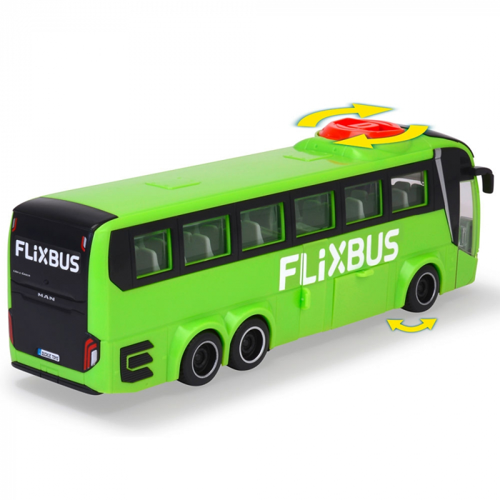 Autobuz Dickie Toys MAN Lion's Coach 26,5 cm Flixbus verde [2]