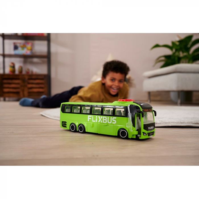 Autobuz Dickie Toys MAN Lion's Coach 26,5 cm Flixbus verde [5]