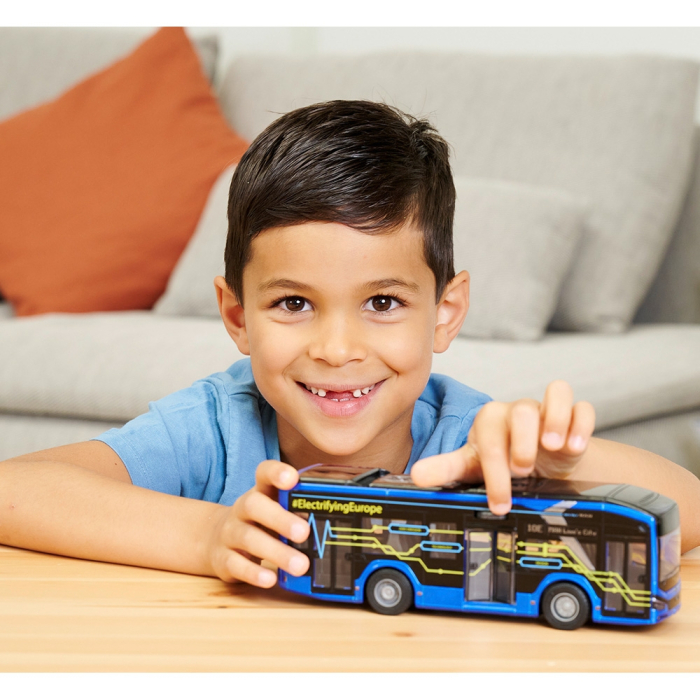 Autobuz Majorette MAN Lion's City 10 E 22,5 cm cu lumini si sunete [6]