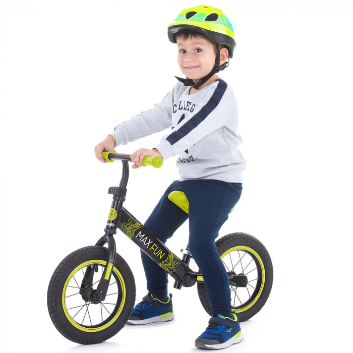 Bicicleta fara pedale Chipolino Max Fun green [3]