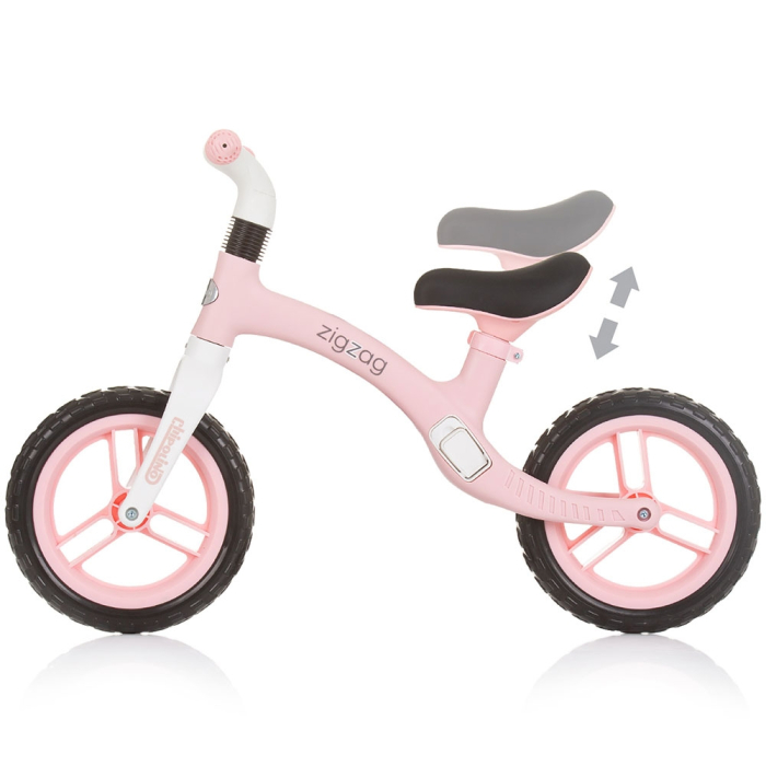 Bicicleta fara pedale Chipolino Zig Zag pink [3]