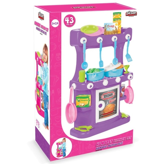 Bucatarie Pilsan Hamarat Kitchen Set purple [2]