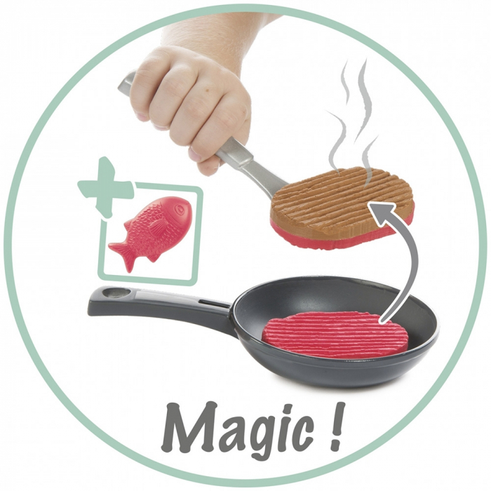 Bucatarie Smoby Cherry Kitchen cu 25 accesorii [4]
