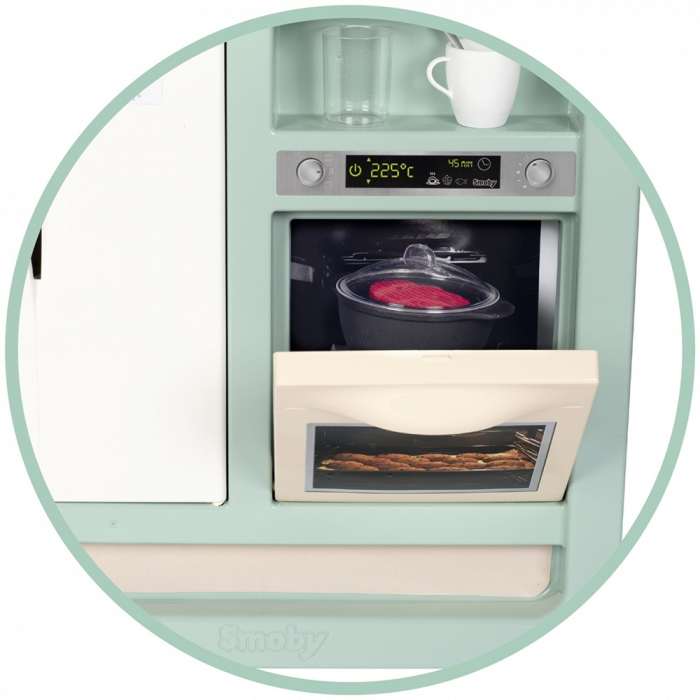 Bucatarie Smoby Cherry Kitchen cu 25 accesorii [7]