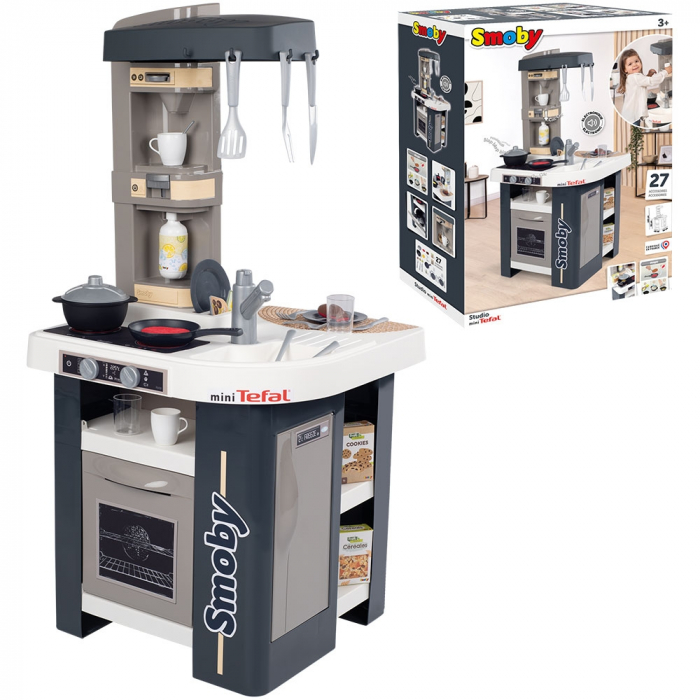Bucatarie Smoby Tefal Studio cu accesorii [12]