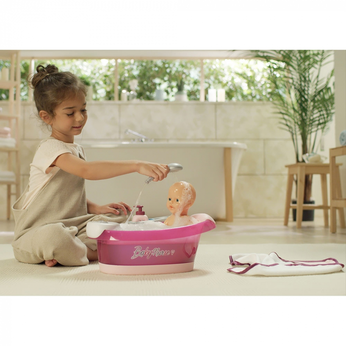 Cadita pentru papusa Smoby Baby Nurse Baleno Bath [12]