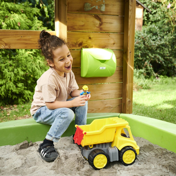 Camion basculant Big Power Worker cu figurina [4]