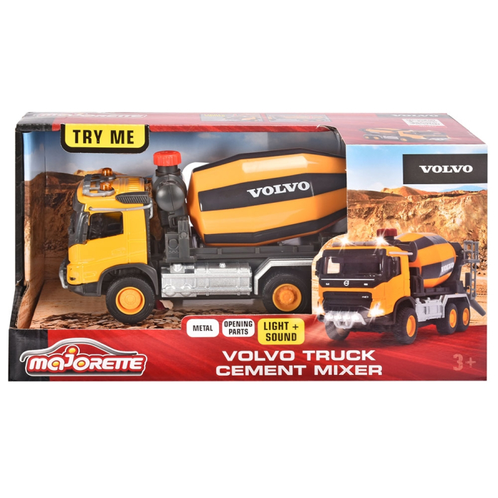 Camion betoniera Majorette Volvo Cement Mixer [7]