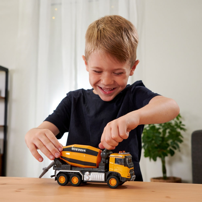 Camion betoniera Majorette Volvo Cement Mixer [5]