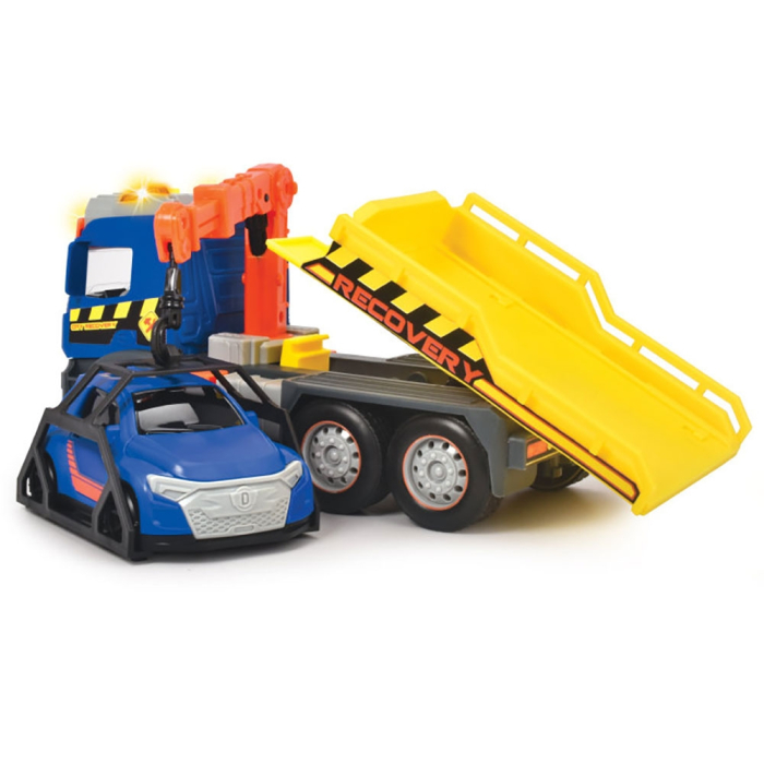 Camion de tractare Dickie Toys Mercedes Recovery cu masinuta [6]