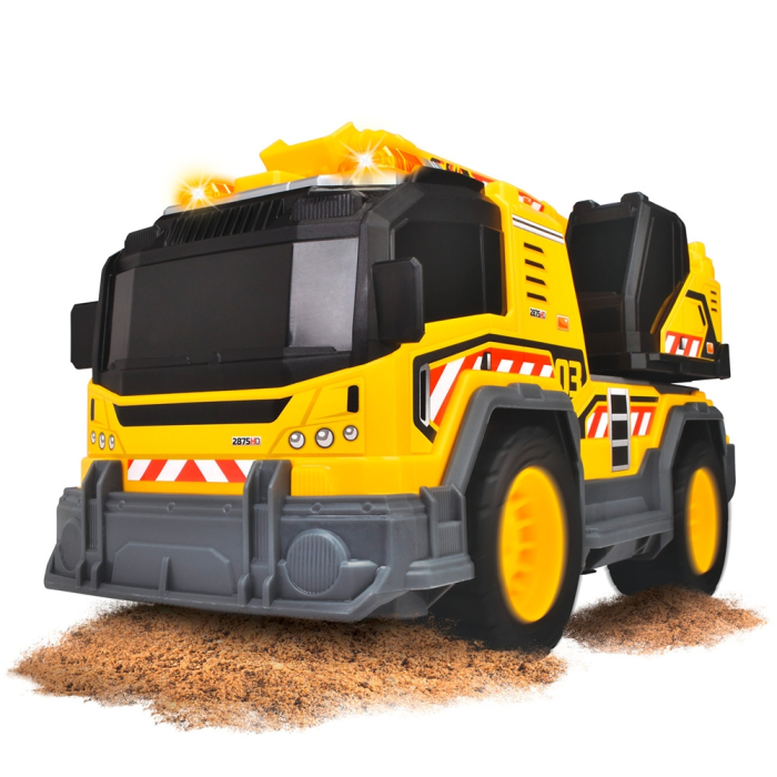 Camion excavator Dickie Toys Excavator Truck 30 cm cu lumini si sunete [4]