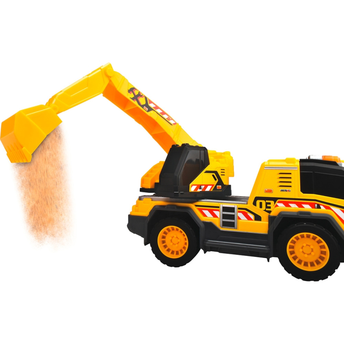Camion excavator Dickie Toys Excavator Truck 30 cm cu lumini si sunete [6]