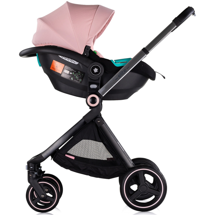 Carucior Chipolino Elite 3 in 1 pink marshmallow [14]