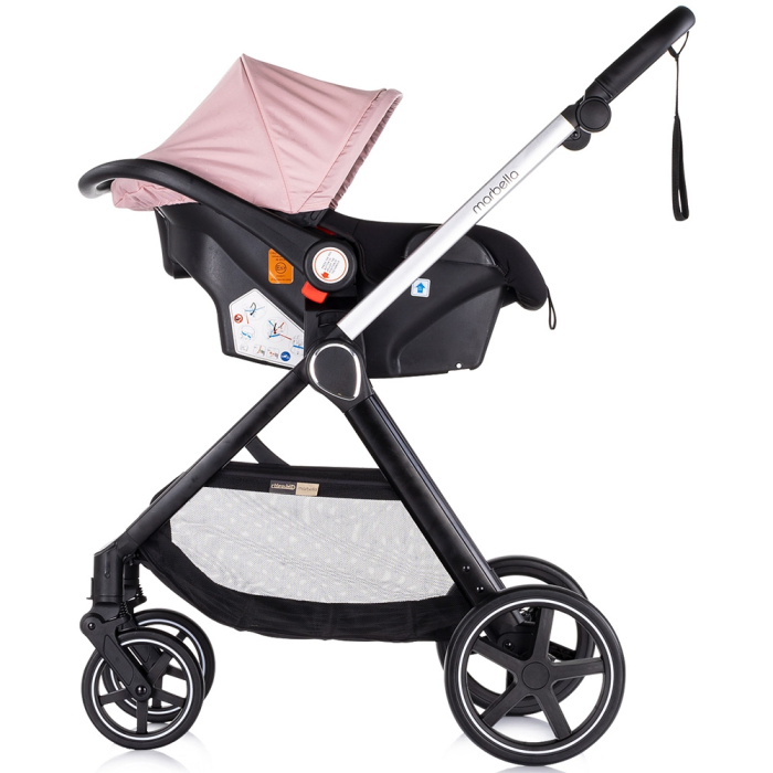 Carucior Chipolino Marbella 3 in 1 pink marshmallow [9]