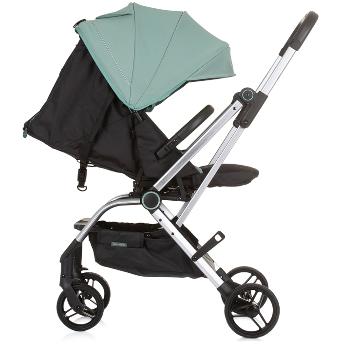 Carucior Chipolino Twister pastel green cu sezut rotativ [5]