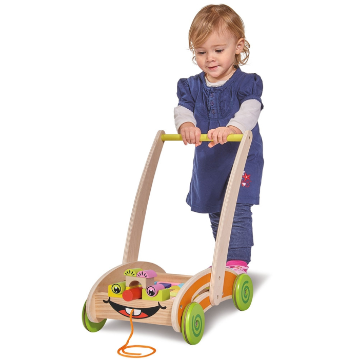 Carucior Eichhorn Activity Walker cu 35 cuburi [4]