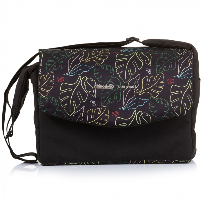 Carucior gemeni Chipolino Duo Smart 2 in 1 obsidian leaves [10]