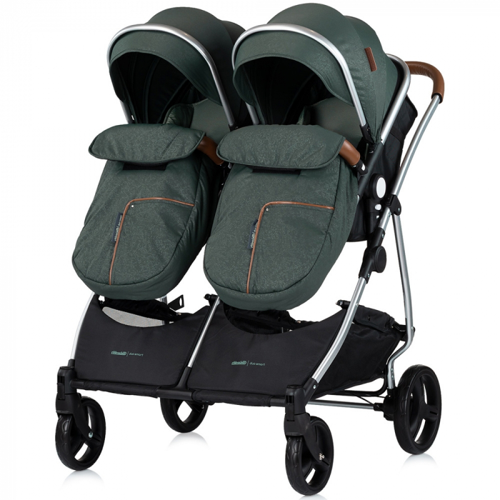 Carucior gemeni Chipolino Duo Smart 3 in 1 basil [8]
