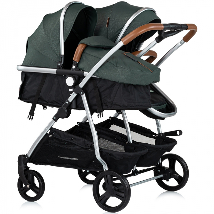 Carucior gemeni Chipolino Duo Smart 3 in 1 basil [3]
