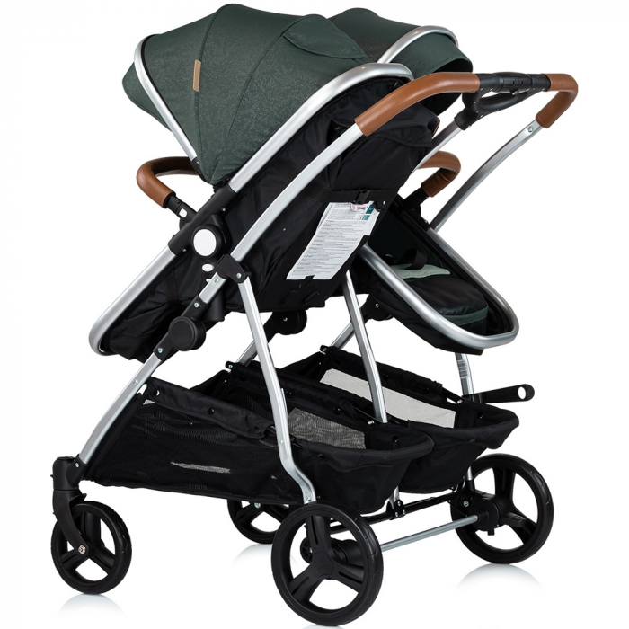 Carucior gemeni Chipolino Duo Smart 3 in 1 basil [4]
