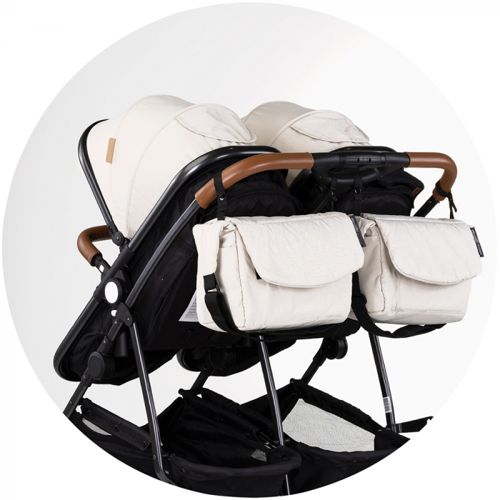 Carucior gemeni Chipolino Duo Smart 3 in 1 biscotta [15]