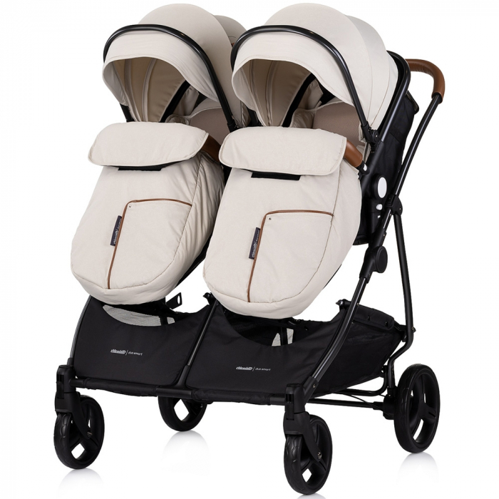 Carucior gemeni Chipolino Duo Smart 3 in 1 biscotta [8]