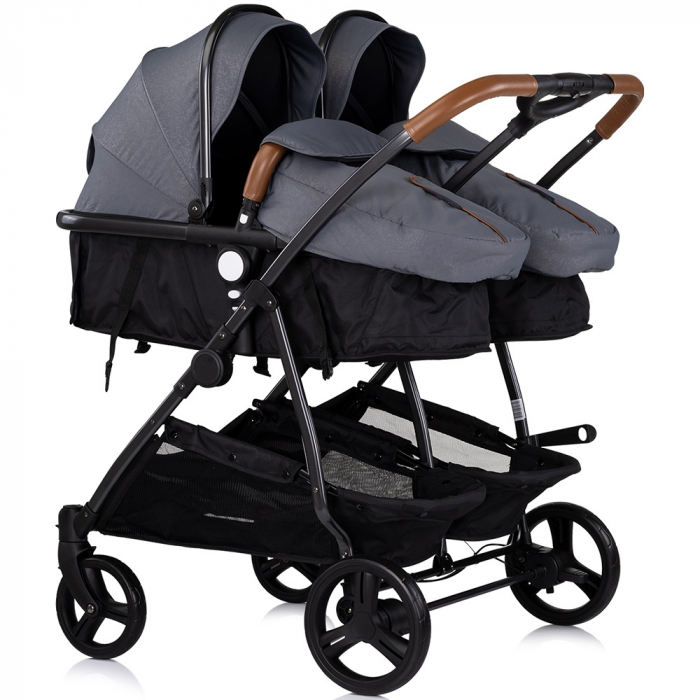 Carucior gemeni Chipolino Duo Smart 3 in 1 cloud [2]