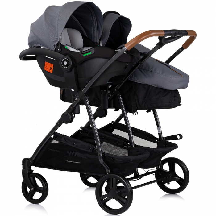 Carucior gemeni Chipolino Duo Smart 3 in 1 cloud [10]