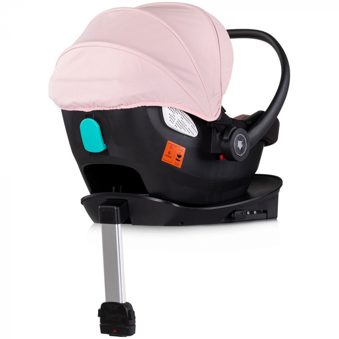 Carucior gemeni Chipolino Duo Smart 3 in 1 pink marshmallow [20]