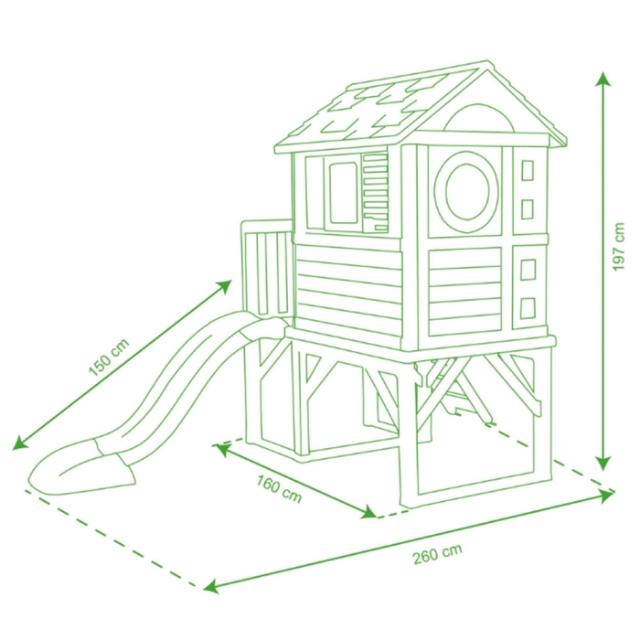 Casuta pentru copii Smoby pe piloni [5]