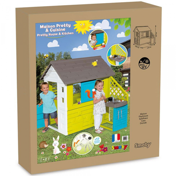 Casuta pentru copii Smoby Pretty cu bucatarie [6]