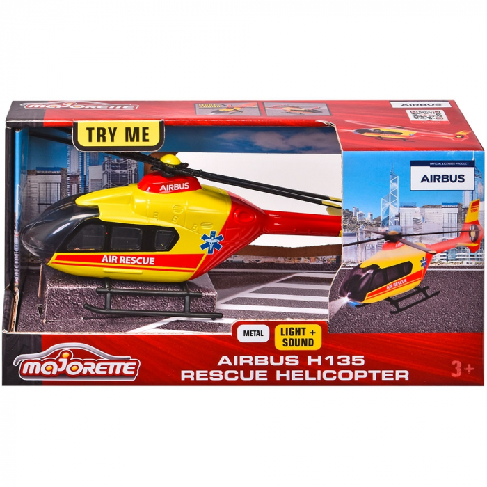Elicopter de salvare Majorette Airbus H135 cu lumini si sunete [11]