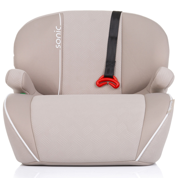 Inaltator auto Chipolino Sonic I-Size 125-150 cm cu sistem Isofix tiramisu, testat ADAC [2]