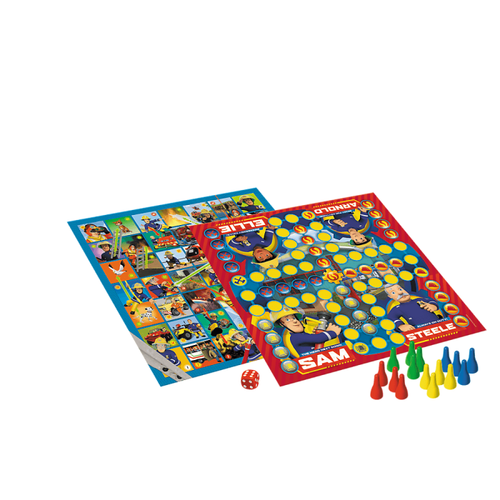 Joc Trefl Fireman Sam, Serpisori si scari Pompierul Sam 2 in 1 [2]