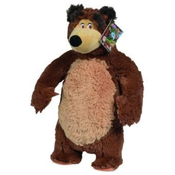 Jucarie de plus Simba Masha and the Bear, Bean Bag Bear 40 cm [2]
